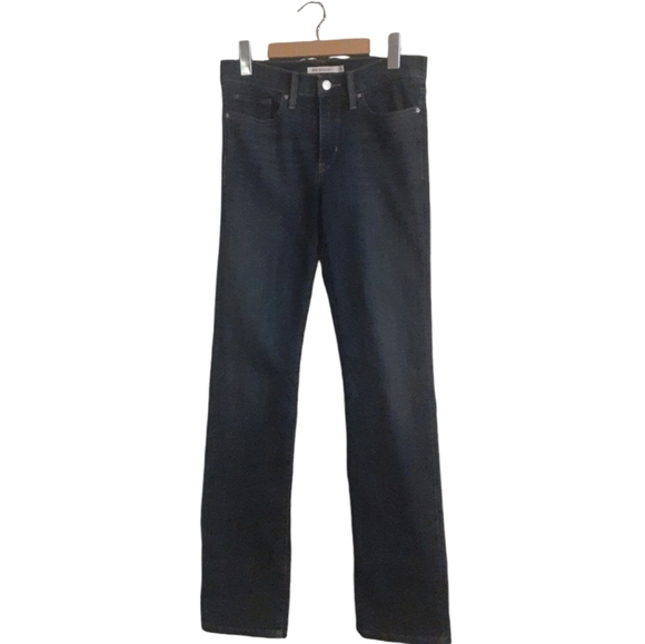 Levi's Women's 314 Shaping Straight Jeans Blue Side 196310055 Size 28/32 - Picture 4 of 9